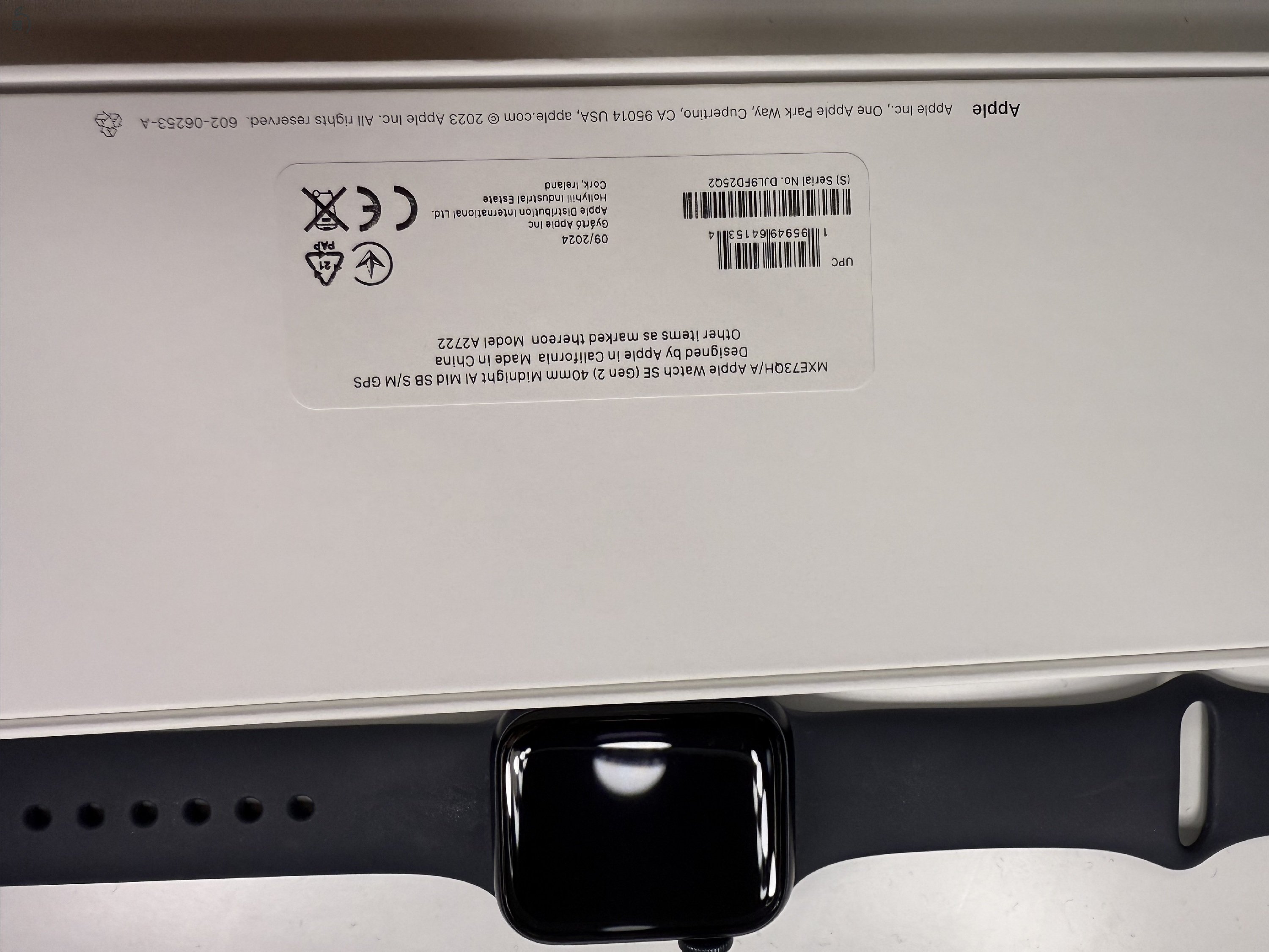 Apple watch SE (gen 2.) 40mm Midnight 2024