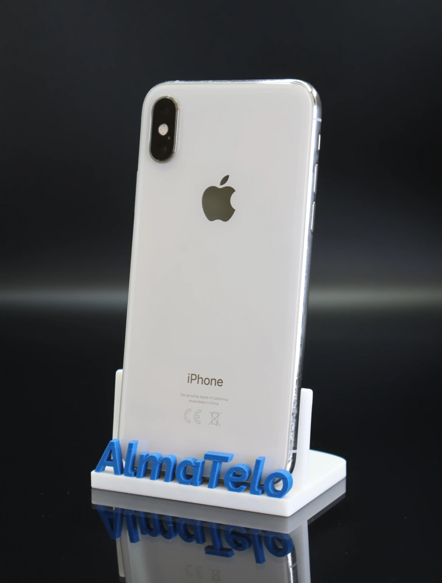 Apple iPhone XS 64 GB Silver 100% akku - 12 HÓ GARANCIA