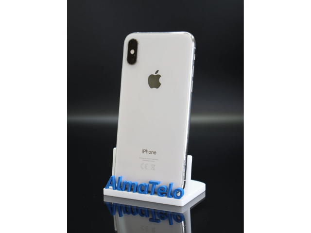 Apple iPhone XS 64 GB Silver 100% akku - 12 HÓ GARANCIA