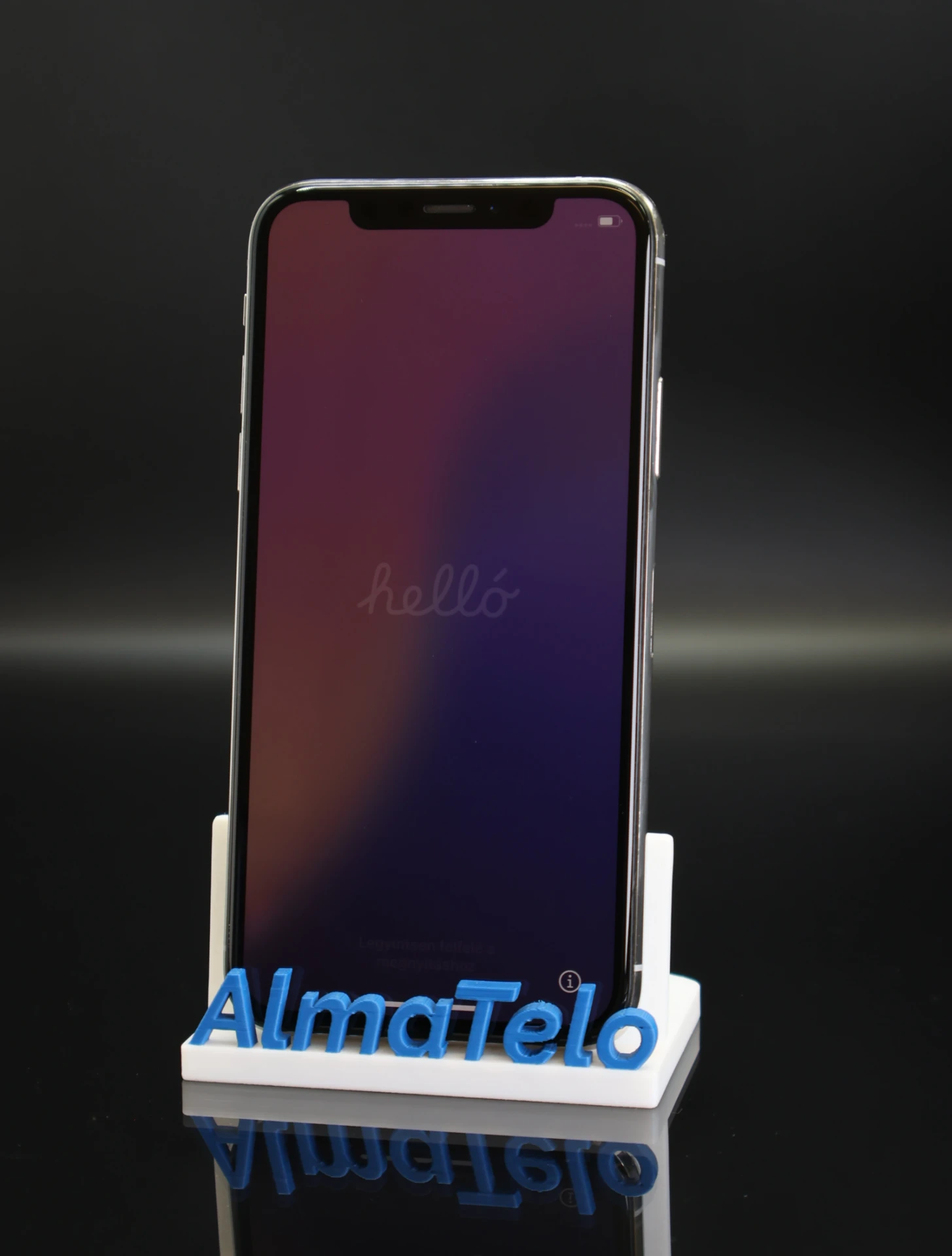 Apple iPhone XS 64 GB Silver 100% akku - 12 HÓ GARANCIA