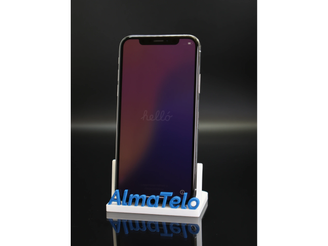 Apple iPhone XS 64 GB Silver 100% akku - 12 HÓ GARANCIA