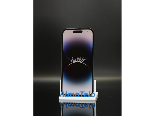 Apple iPhone 14 Pro 128 GB Space Black 100% akku - 12 HÓ GARANCIA