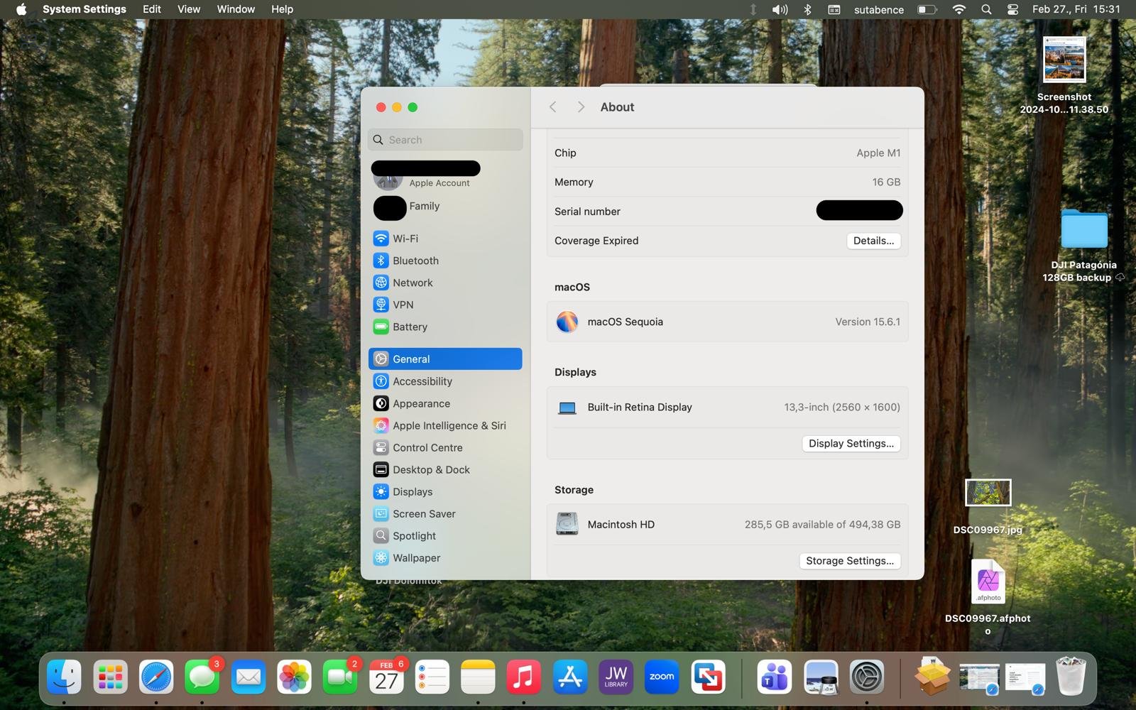 Akció M1 MacBook Pro 512GB SSD 16GB RAM 96% akkumulátor Touchbar megkímélt magyar 100% SSD