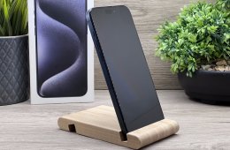 Hibátlan iPhone 15 Pro Max Blue Titanium 256GB 2 ÉV Garanciával 91%