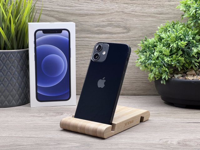 iPhone 12 Mini Black 64GB 2 ÉV Garanciával 100%