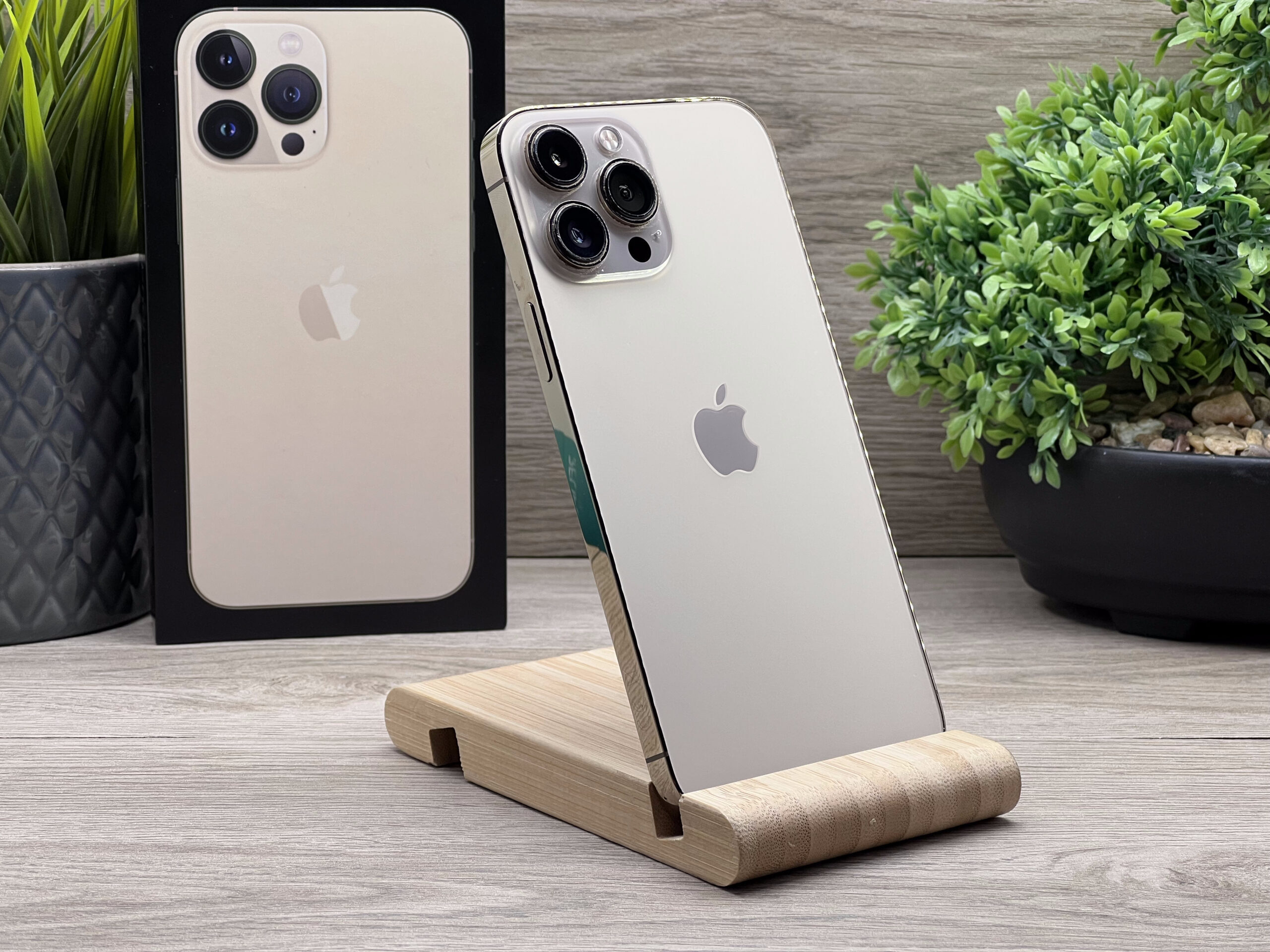 iPhone 13 Pro Max Gold 128GB 2 ÉV Garanciával 91%