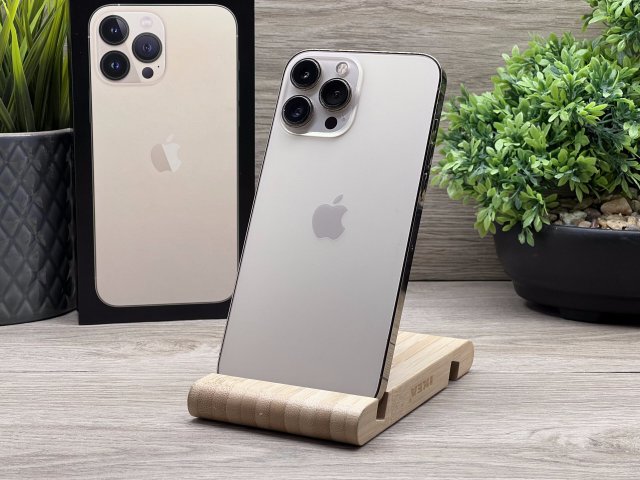 iPhone 13 Pro Max Gold 128GB 2 ÉV Garanciával 91%