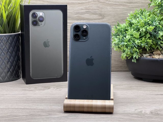 iPhone 11 Pro Midnight Green 256GB 2 ÉV Garanciával 97%