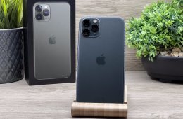 iPhone 11 Pro Midnight Green 256GB 2 ÉV Garanciával 97%