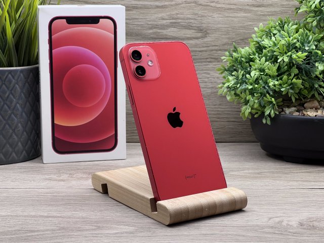 iPhone 12 Red 64GB 2 ÉV Garanciával 100%