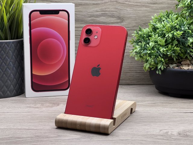 iPhone 12 Red 64GB 2 ÉV Garanciával 100%
