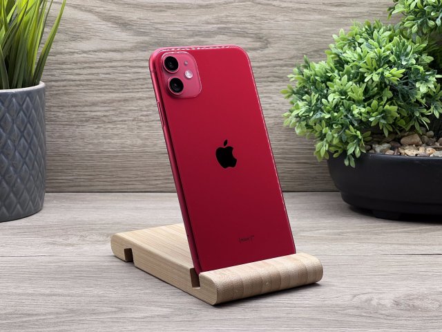 Hibátlan iPhone 11 Red 64GB 2 ÉV Garanciával 92%