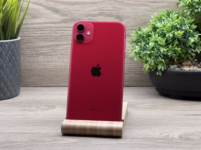 Hibátlan iPhone 11 Red 64GB 2 ÉV Garanciával 92%
