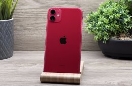 Hibátlan iPhone 11 Red 64GB 2 ÉV Garanciával 92%
