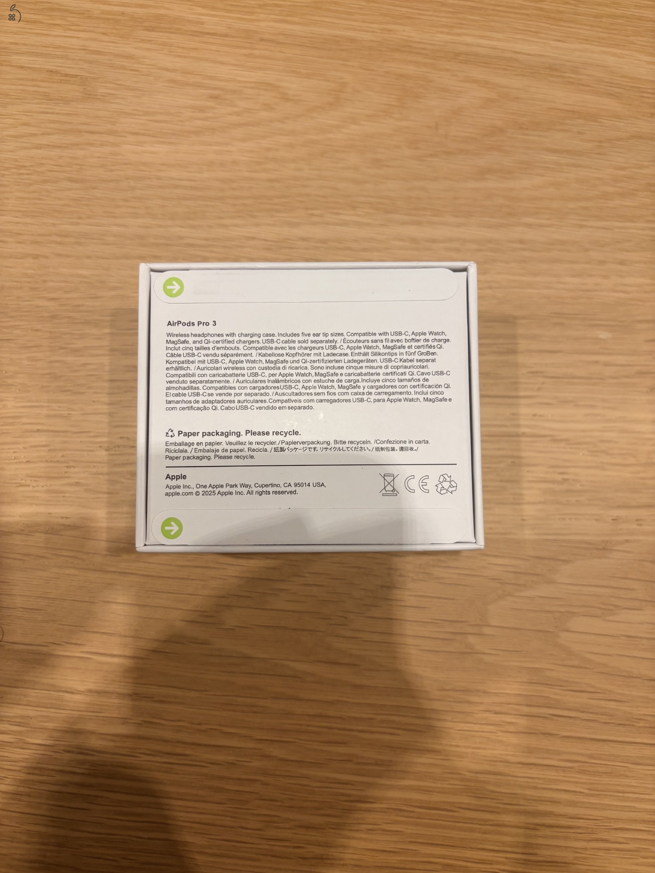 Apple Airpods pro (3.generáció)