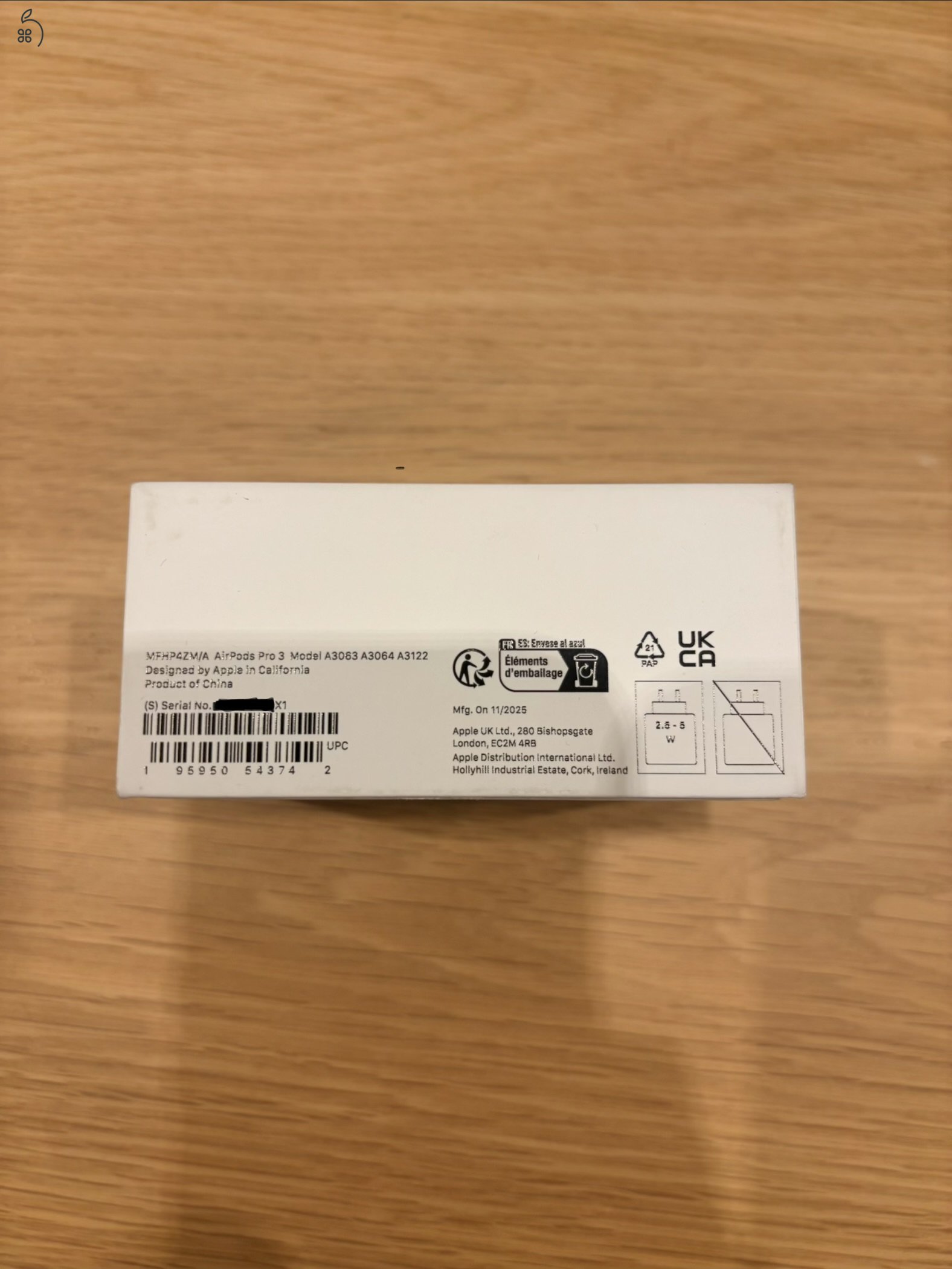 Apple Airpods pro (3.generáció)