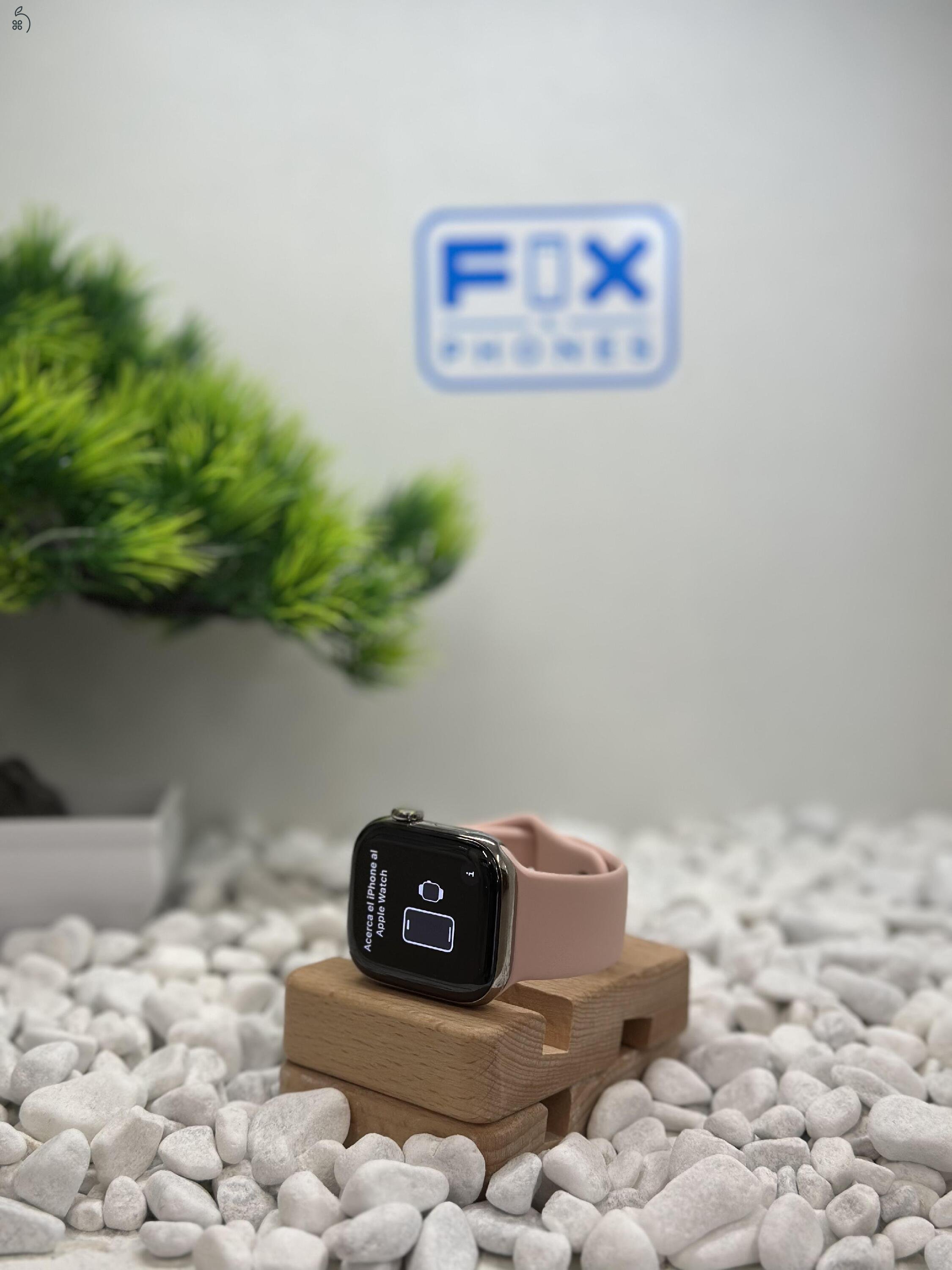  Series 10 42mm LTE 100% akkumulátor Újszerű állapot Natúr Titán 