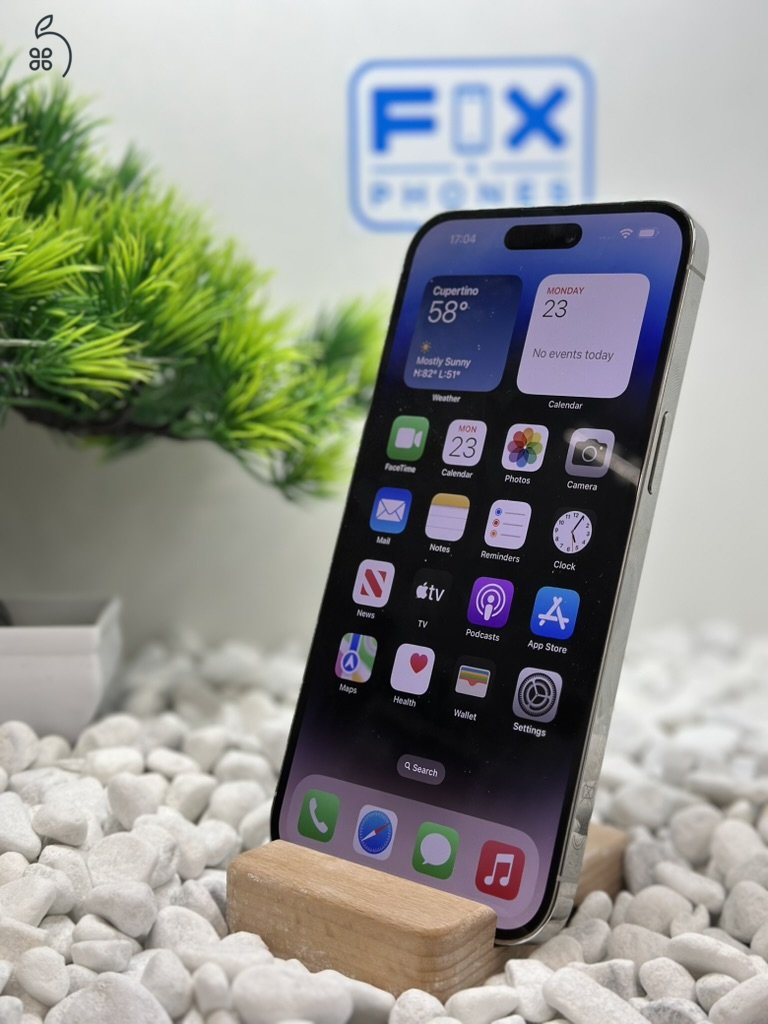  iPhone 14 Pro Max 128GB Független 100% akkumulátor Újszerű állapot 