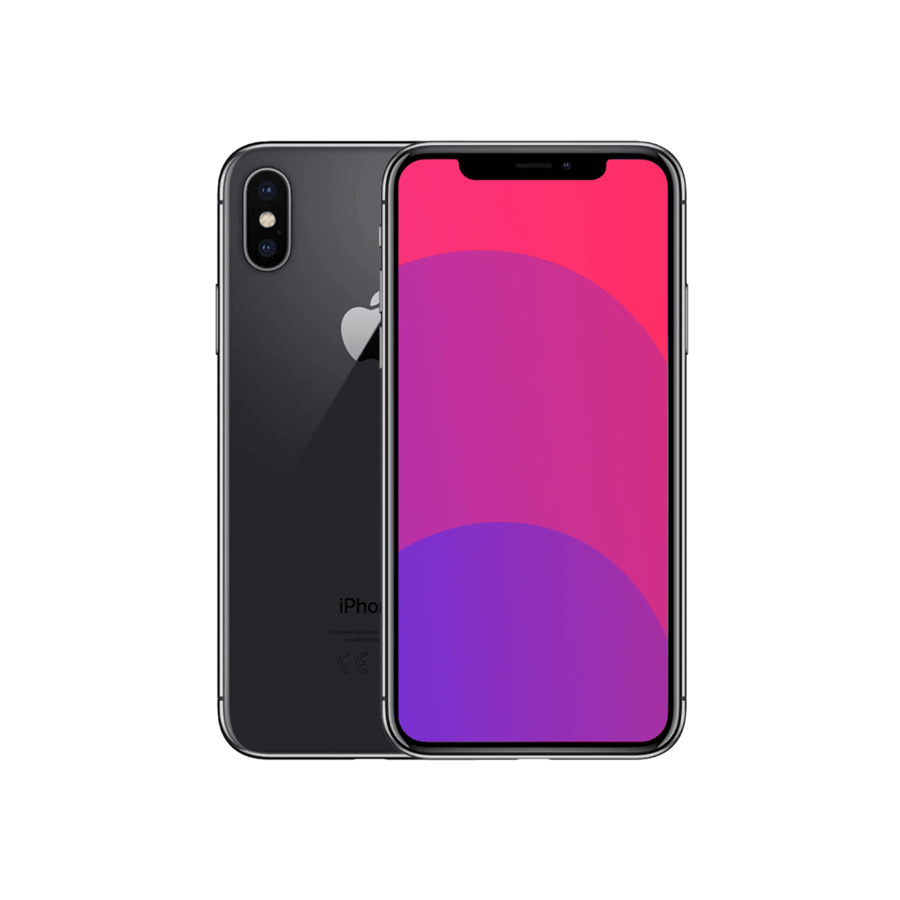iPhone X 100% Akksi 64 GB Black