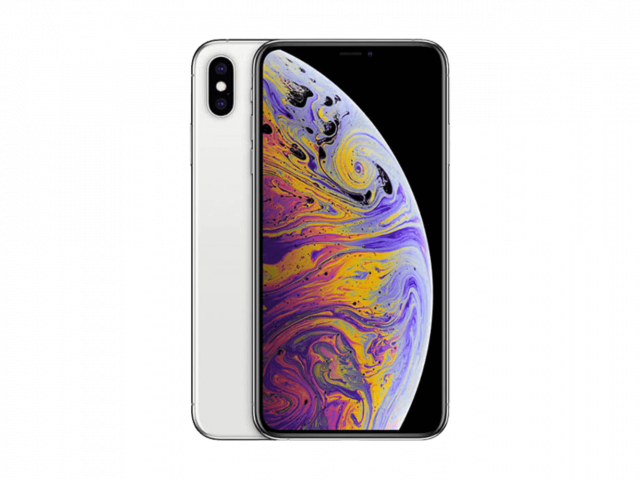 iPhone XS Max 100% Akksi 64 GB Silver