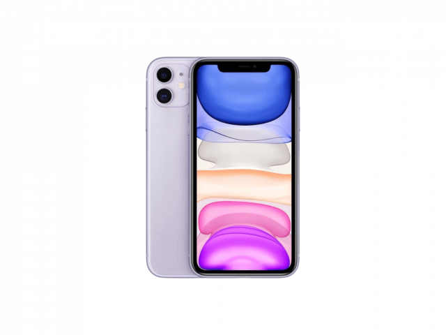 iPhone 11 100% Akksi 128 GB Purple