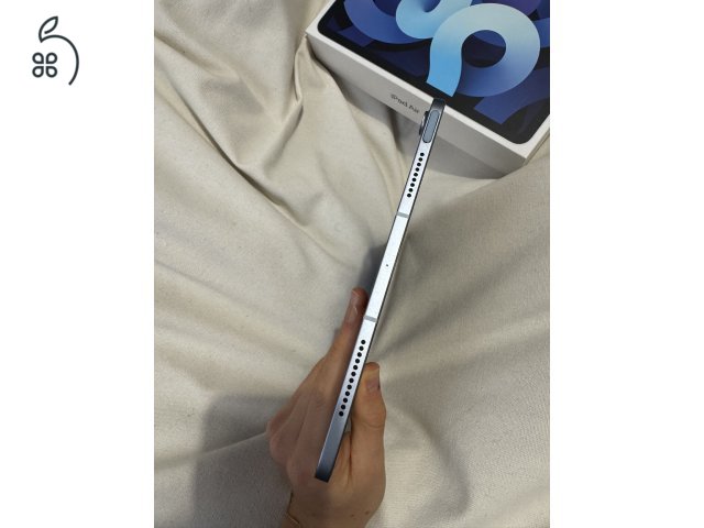 Apple iPad Air 4. generációs Wi-Fi + Cell 64 GB Sky Blue + Apple Pencil 2. generációs + ajándék fekete Spigen tok