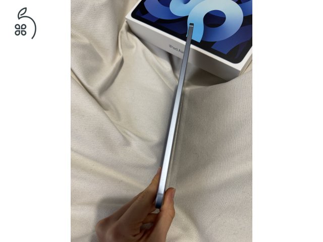 Apple iPad Air 4. generációs Wi-Fi + Cell 64 GB Sky Blue + Apple Pencil 2. generációs + ajándék fekete Spigen tok