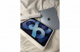 Apple iPad Air 4. generációs Wi-Fi + Cell 64 GB Sky Blue + Apple Pencil 2. generációs + ajándék fekete Spigen tok