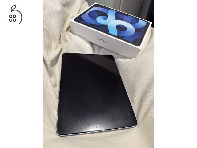 Apple iPad Air 4. generációs Wi-Fi + Cell 64 GB Sky Blue + Apple Pencil 2. generációs + ajándék fekete Spigen tok