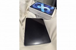 Apple iPad Air 4. generációs Wi-Fi + Cell 64 GB Sky Blue + Apple Pencil 2. generációs + ajándék fekete Spigen tok