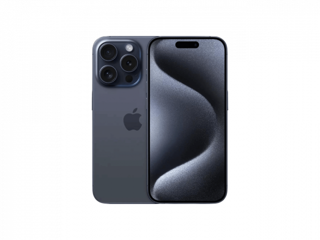 iPhone 15 Pro 100% Akksi 512 GB Blue titanium