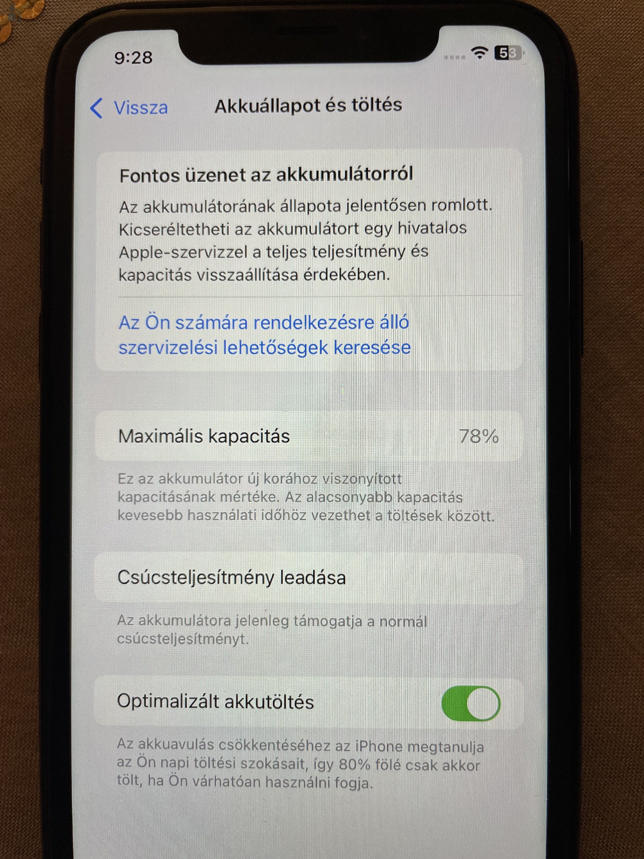 iPhone XR, fekete, 128GB-os, független