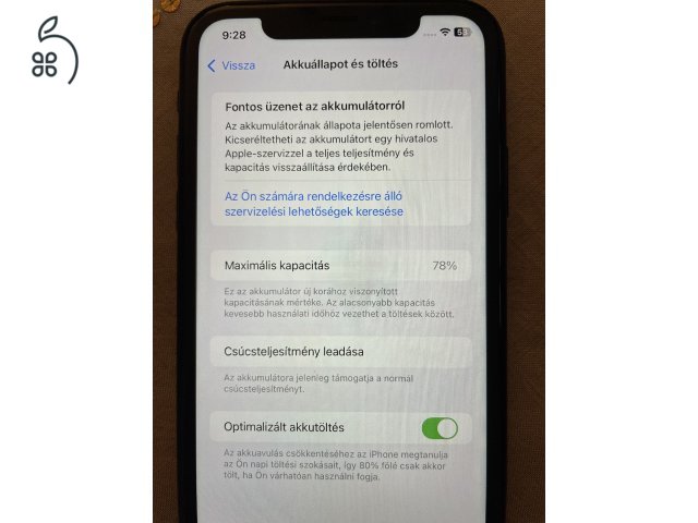 iPhone XR, fekete, 128GB-os, független