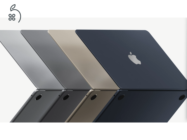 MacBook Air 15” M3 8GB / 256GB – 2024 – 5 db elérhető