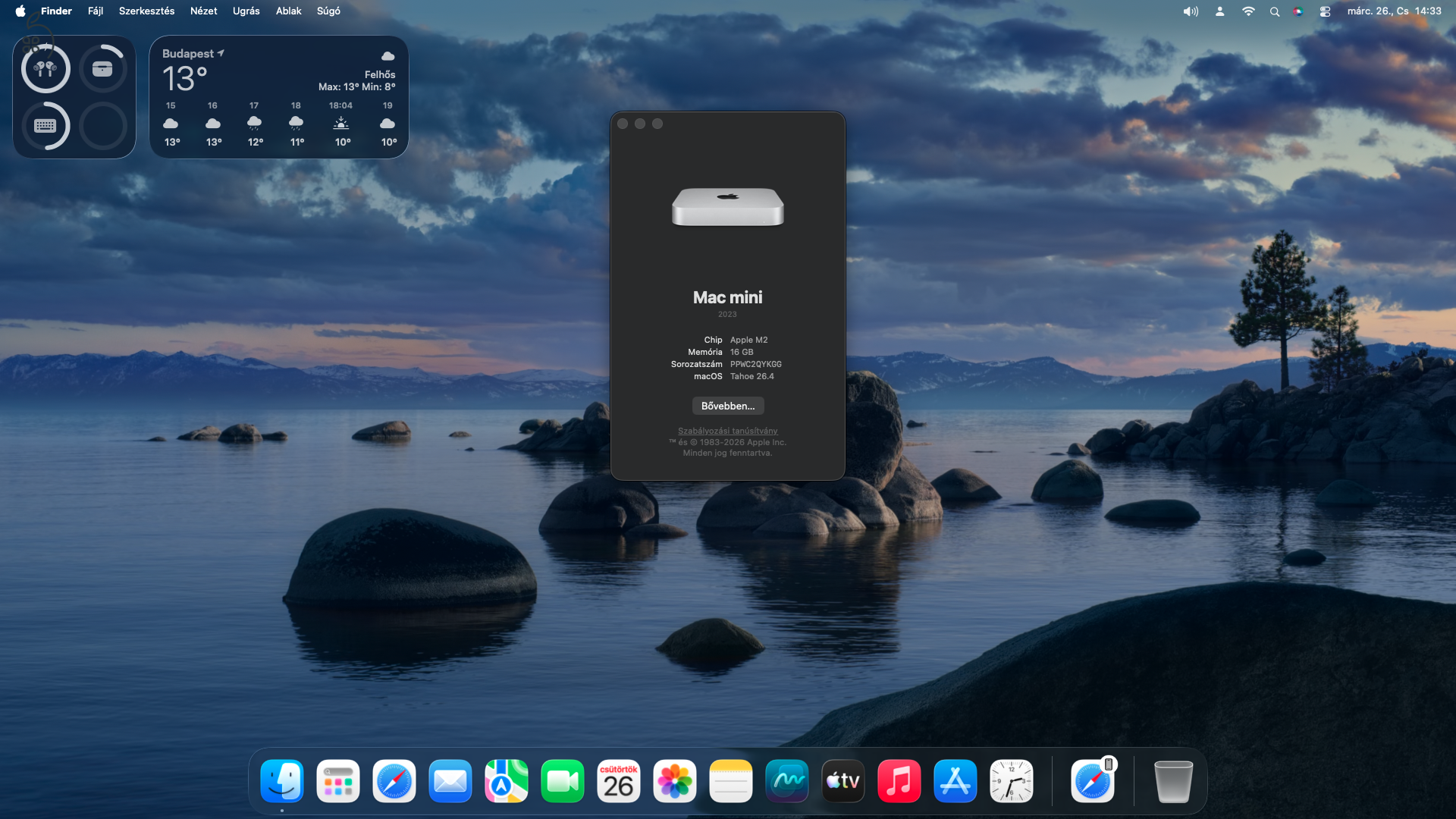 Mac mini M2 & Magic Keyboard 