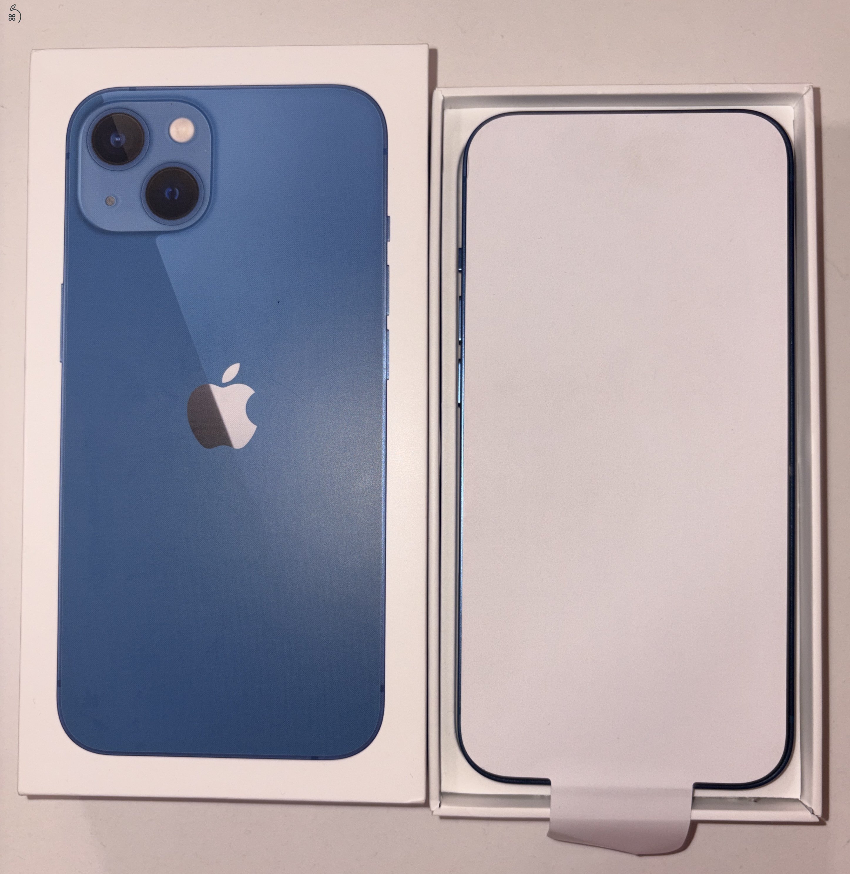 iPhone 13 256GB – Sötétkék – 100% akku – Új