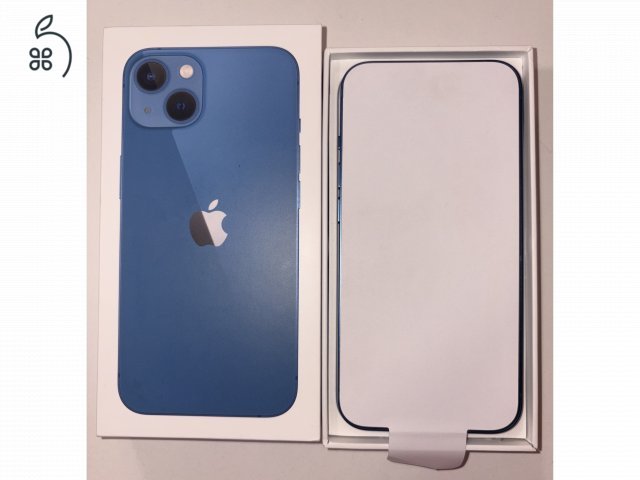 iPhone 13 256GB – Sötétkék – 100% akku – Új