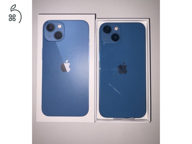 iPhone 13 256GB – Sötétkék – 100% akku – Új