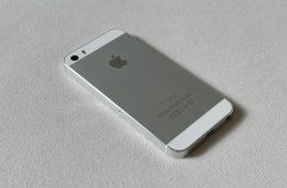 iPhone 5s 16GB ezüst, ÚJSZERŰ állapotban, eredeti kiegészítőkkel | KIVÁLÓ állapot!