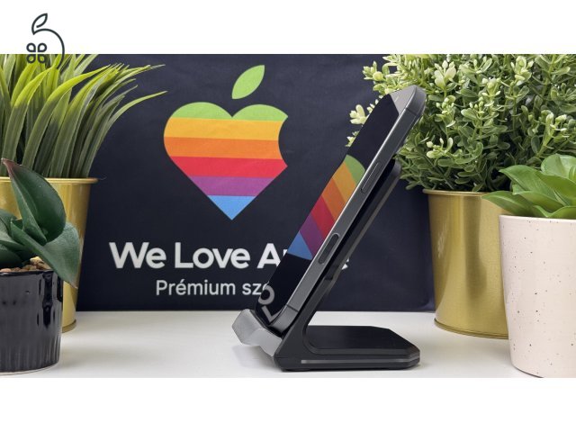  HIBÁTLAN iPhone 17, 256GB, Fekete, 100% akku, Független - 1ÉV Garancia, Számla 