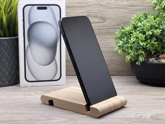 iPhone 15 Plus Black 256GB 2 ÉV Garanciával 91%