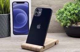 iPhone 12 Black 128GB 2 ÉV Garanciával 100%