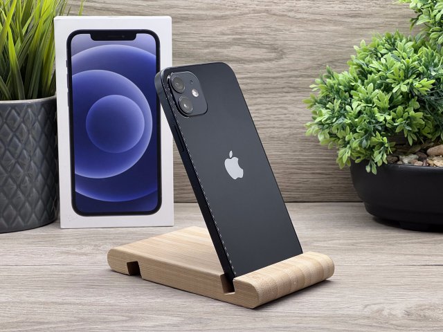 iPhone 12 Black 128GB 2 ÉV Garanciával 100%