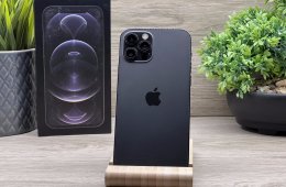 Hibátlan iPhone 12 Pro Graphite 128GB 2 ÉV Garanciával 90%