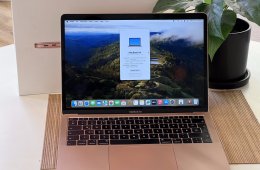 MacBook Air 2018 i5 13”128GB 8GB 2 ÉV Garanciával 90%