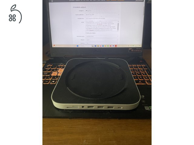 Satechi Mac Mini USB HUB (alumínium) eladó.