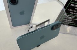iPhone 16 256GB Független Megkímélt/1-3 hónap gar./Akku 96%/p4816