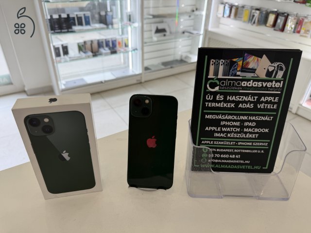 iPhone 13 128GB Független Használt/1 hónap gar./Akku 100%/b12