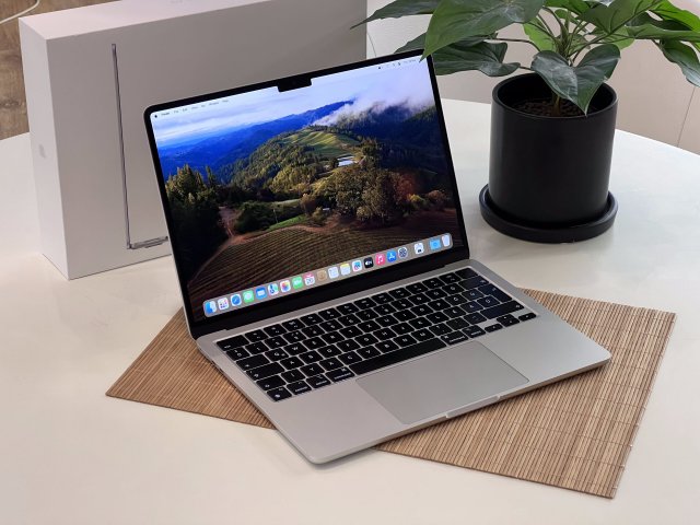 MacBook Air 2022 M2 13” 256GB 8GB 2 ÉV Garanciával