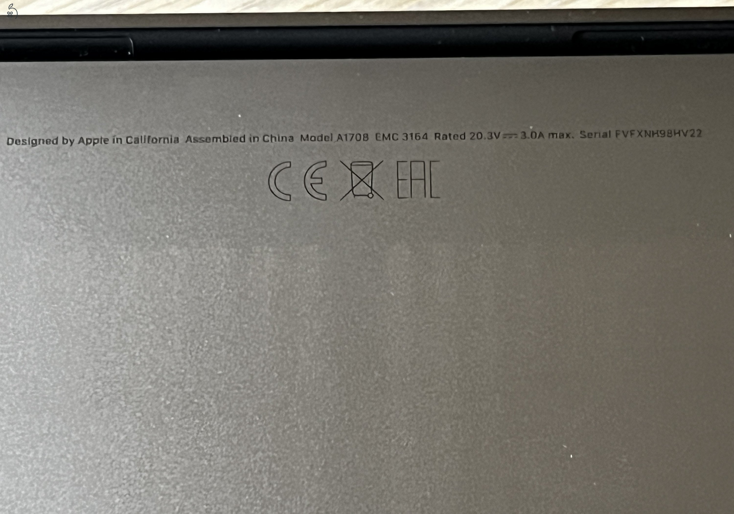 Apple MacBook Pro A 1708